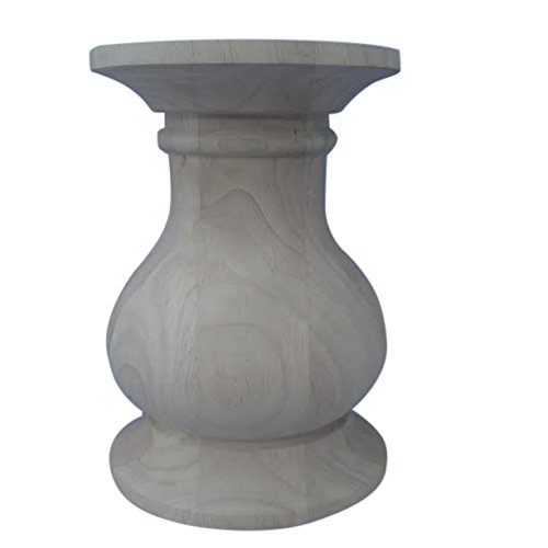 DESIGN 59 Unfinished Balustrade Coffee Table Legs, 10T x 7W, Set of 4