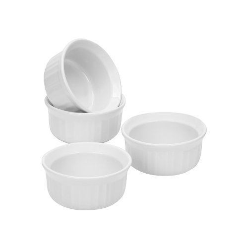 Corningware 1083954 French 4-Piece Ramekin Set, White #TOP17