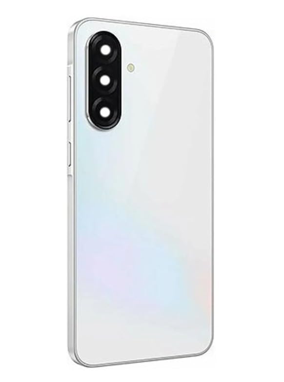 imbi) Full Panel Compatible with Samsung A36 5G Replacement Housing Full Body Panel (with Middle Frame and Side Button Camera Glass) - White-image-14