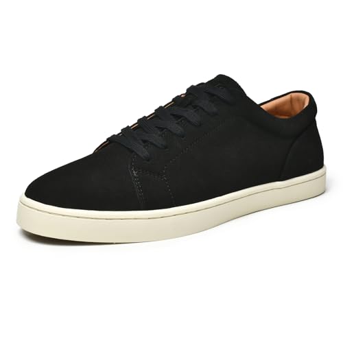 Baskets décontractées daim Go Tour : finis les pieds fatigués en noir 45