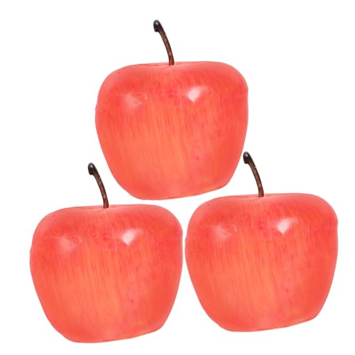 CIMAXIC 3pcs Christmas Eve Artificial Candles Realistic Shape for Christmas Decor Wedding Party