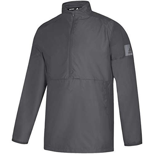 adidas Game Mode Long Sleeve Quarter-Zip Jacket - Men's Multi-Sport S Grey
