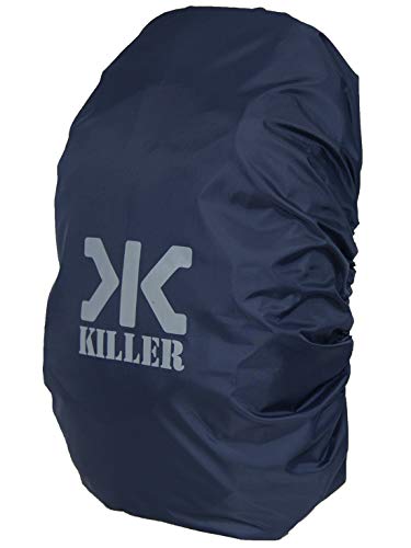 Image of KILLER Plastic Mini Rain and Dust Cover with Pouch for Small 12 L Backpacks, Navy