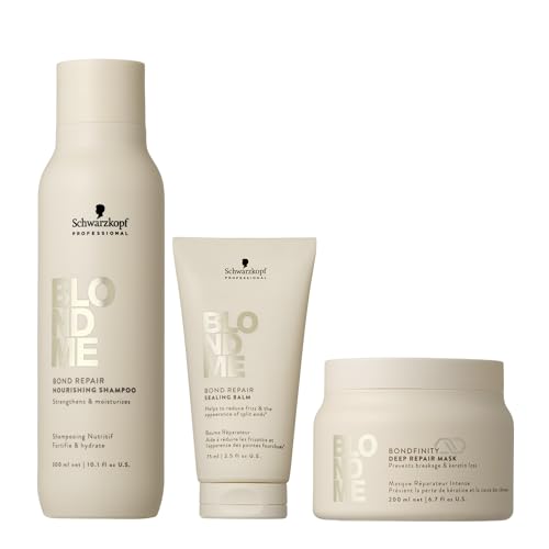 Shampooing BLONDME pour réparer les cheveux blonds cassants et secs