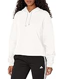 adidas womens ALL SZN Hoodie White X-Large