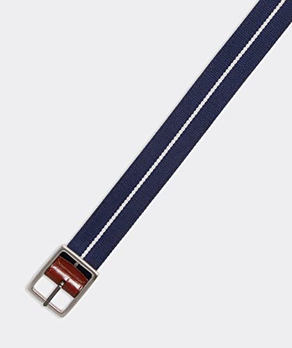 vineyard vines Men's Leather & Webbing Reversible Belt2