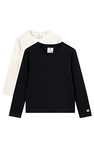 Champion 405254 t-shirt manches longues fille en maille premium