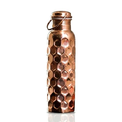Craft Trade 100% Pure Copper Water Bottle 32 Oz...