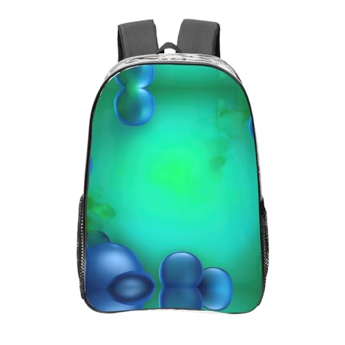 Sac à dos transparent pour le travail et le sport avec poches pratiques pour s'organiser