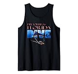 Impresionante diseño de buceo para cualquier buceador o esnórquel en unas vacaciones de buceo y cualquier persona que ama bucear en el océano fuera de la costa de Dry Tortugas con peces grandes como Marlin o pez vela.