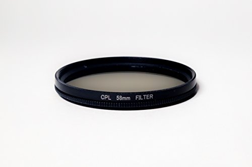 Filtro Fotográfico CPL Polarizador Circular 58mm