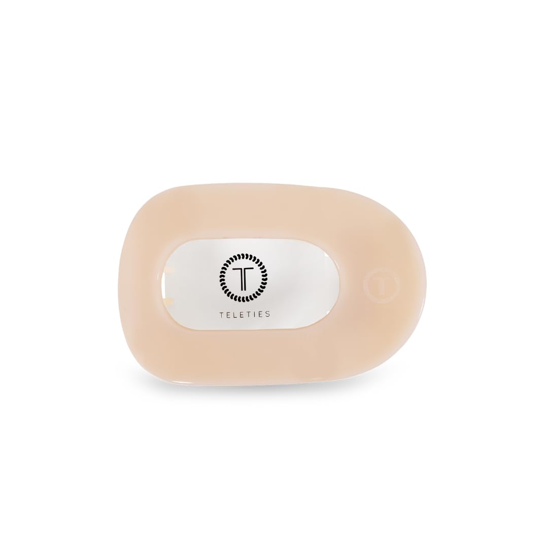 Teleties Large Flat Round Clip