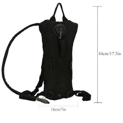 DuDuZui Hydration Backpack, Hydration Pack with 3L Water Bladder Ideal for Hiking Backpack Cycling Rucksack Climbing Camping Running Bags Skiing - Image 7