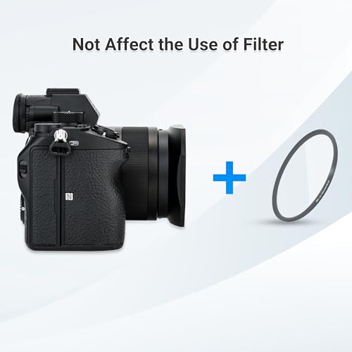 Image of JJC LHP-1 Metal Square Lens Hood Shade for Sony RX1R III II RX1R RX1 Camera | for Sony E 50mm f1.8, E 35mm f1.8 OSS, E 30mm f3.5 Macro, E 20mm f2.8, FE 28mm f2 Lenses, Replaces Sony LHP-1 Lens Hood