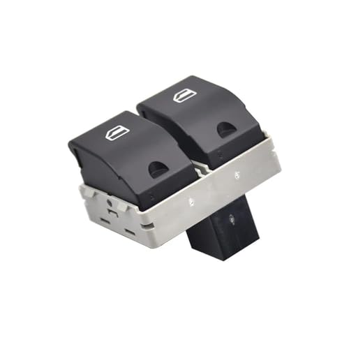 Interruptor del regulador ventana Interruptor De Control Elevalunas Eléctrico Coche Para Polo 9N Para Seat Para Ibiza Córdoba 2002 2003-2009 6Q0959858 Controlador Ventanas 6Q0959858A(Black base)
