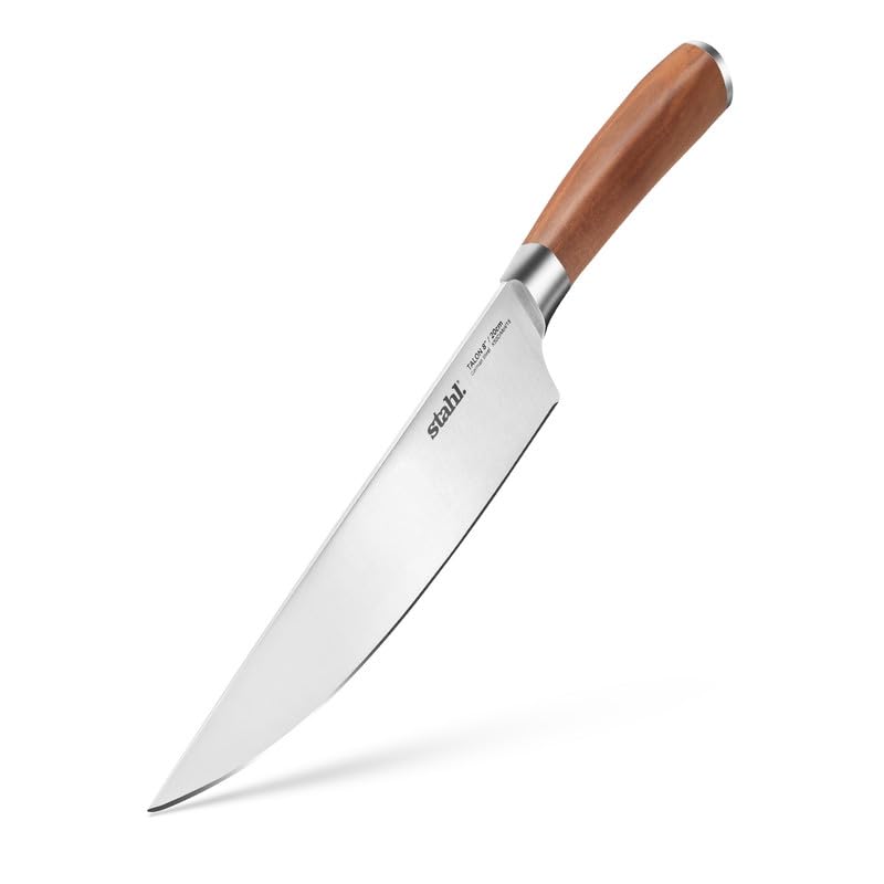 Sponsored Ad - Talon Series Chef Knife with Walnut Wood Handle for Chopping Vegetables & Slicing Meats, Chef Knife, 8 Inches / 20 cm