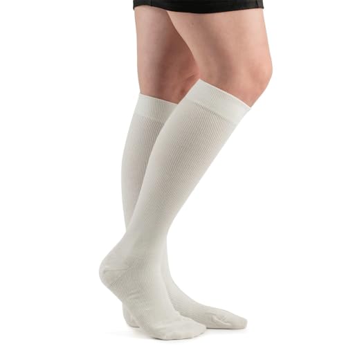 Image of Actifi Cotton Comfort 20-30 mmHg Compression Socks, Firm Support