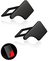 BNREOZA 2 x Universal-Autozubehör, Aluminium-Autoadapter für die meisten PKWs, LKWs und Transporter (schwarz)