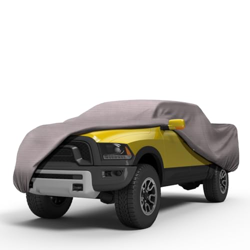 Seal Skin Covers Outdoor Truck Cover, Heavy-Duty PEVA with Cotton Layer, Waterproof, Snowproof, UV Protection, Windproof, Universal Fit (190