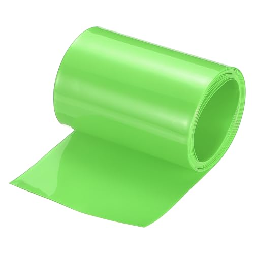 Tubo termorretráctil aislante verde de 51 mm para evitar cortocircuitos en baterías