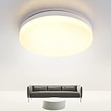 * Super hell & energiesparend: Bietet 24W, 2000LM energiesparende Lichtleistung und bietet ausreichend Licht für jeden Raum. Diese runde LED-Deckenleuchte kann Ihnen helfen, den Energieverbrauch zu senken und mehr Stromkosten zu sparen.die mehr Energie sparen und umweltfreundlicher sind.