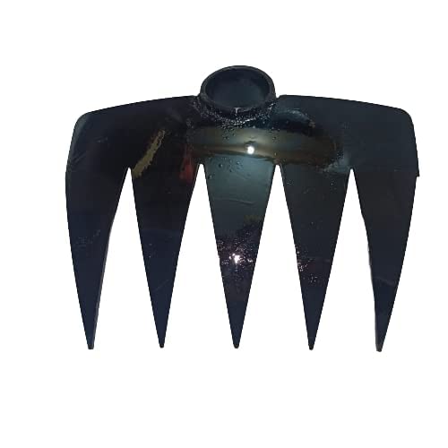 Image of A to Z Hub Weed Remover,Grass Remover,Lawn Remover,Teeth Hand Cultivator Rake Without Handle Garden Teeth Rake, Khapali, Panjeti,RAKE,Spade,Tiller, Spade for Home,Garden Tool,Agriculture Tool