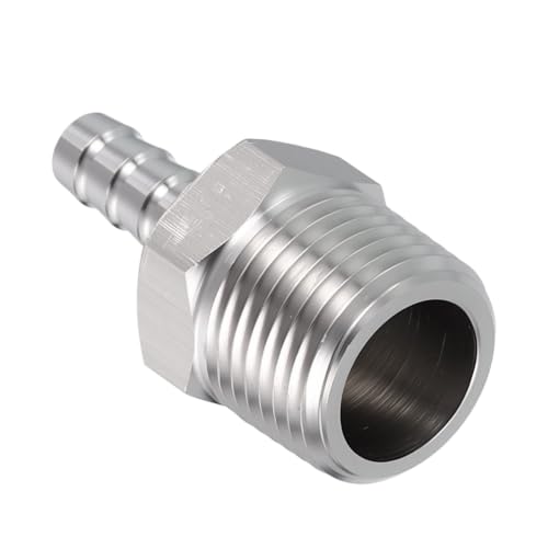 Kozelo SUS304 raccord tuyau barbe 3/16" à 3/8" NPT mâle