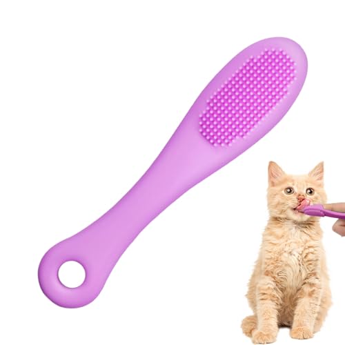 猫 あごニキビ、猫 歯ブラシ, 猫のあごの掃除ブラシ、 犬の指の歯磨き, 食品グレードのシリコーン犬指歯磨き, ペット用食品グレードシリコーン,ポータブルでお手入れ簡単,猫と犬用の掃除用品
