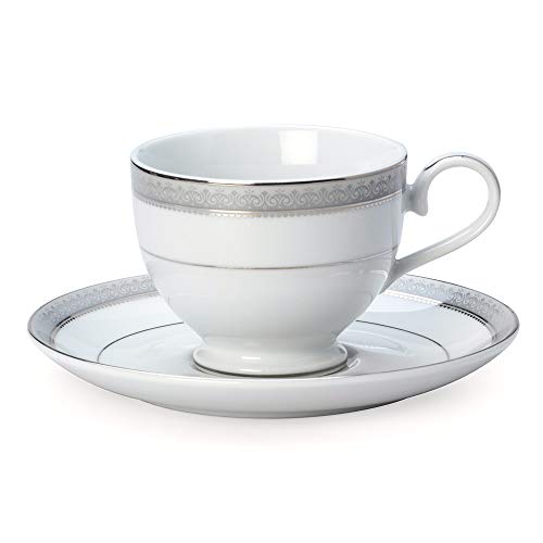 Image of Mikasa Platinum Crown 40-Piece Dinnerware Set, Service for 8