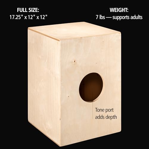 image for Meinl Percussion Cajon Box Drum with Internal Snares for Acoustic Musi
