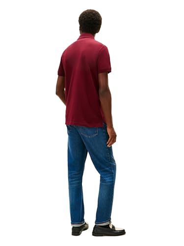 Image of Tommy Hilfiger Men's Short Sleeve Polo Shirts in Regular Fit With Stretch and Organic Pique Cotton