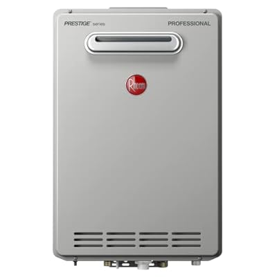 Rheem Prestige Condensing Tankless Outdoor Natural Gas Water Heater 9.5 GPM - RTGH-95XLN-2