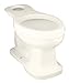 KOHLER K-4281-96 Bancroft Elongated Toilet Bowl, Biscuit (Bowl Only)