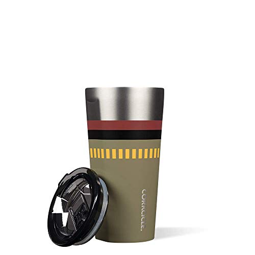 Corkcicle Disney Star Wars 16 Oz Stainless Steel Travel Tumbler & Lid, Boba Fett #TOP5