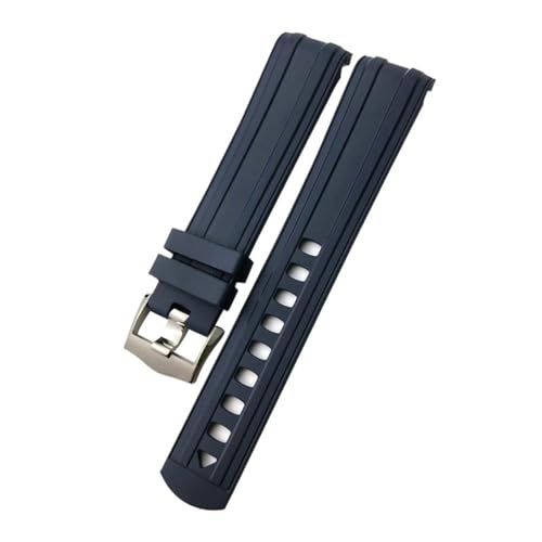 Bracelet de montre silicone 20 mm Omega Seamaster 300 étanche