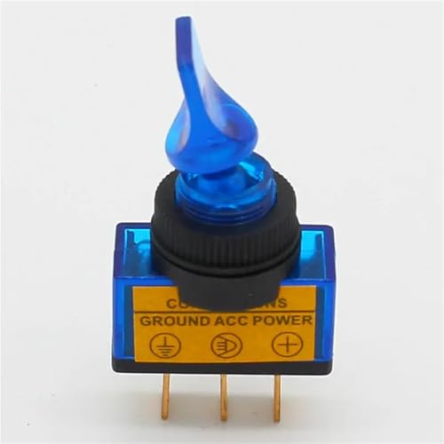 Interrupteur bascule 12V 20A : sécurisez vos circuits de voiture avec LED