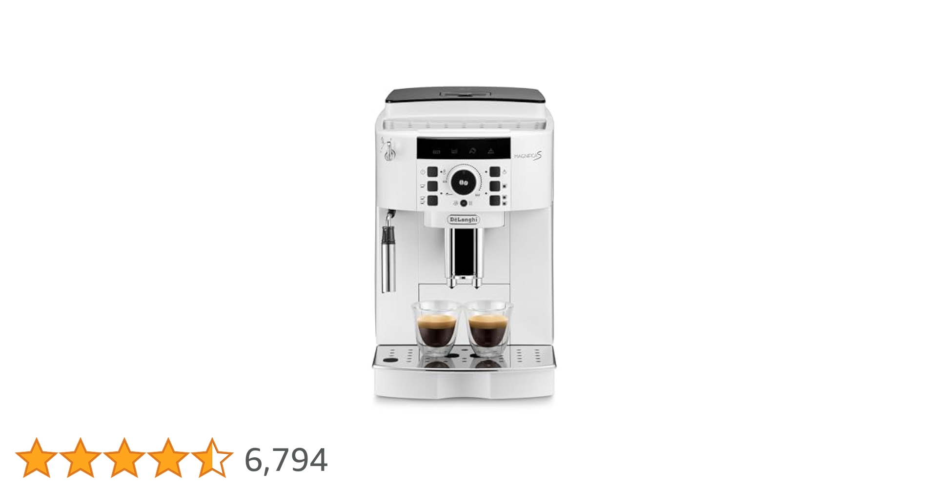 【美品】DeLonghi MAGNIFICA S ECAM22112W 返金保証 デロンギ マグニフィカS ECAM22112W [ホワイト] 価格比較 - 価格.com