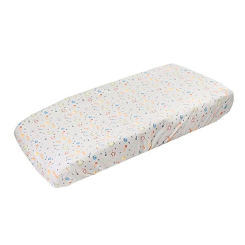 Housse de matelas à langer en tricot d'exception et design Cosmos moderne