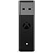 Microsoft - Mando Xbox + Adaptador Inalámbrico Gamepad PC, Xbox One Negro