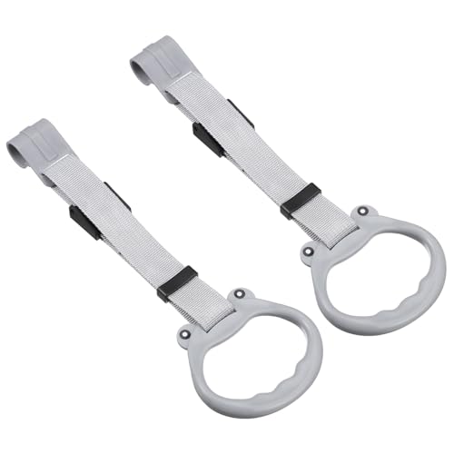 MOLUCKFU 2 Piezas Anillos para Corralito Niña Ergonómicos Antideslizantes Unidades Soporte para Gateo y Aprendizaje Seguridad Infantil Plástico