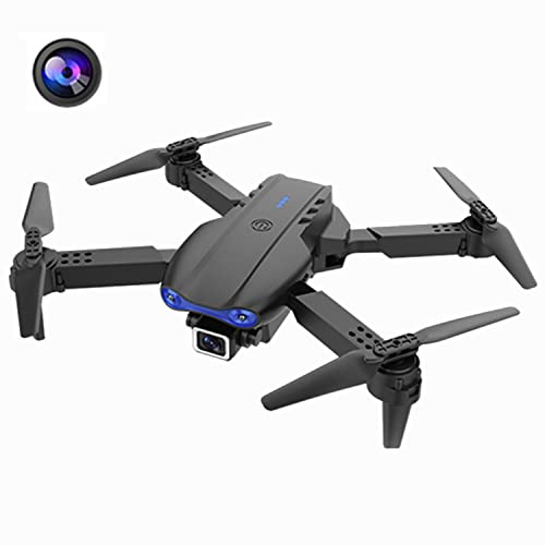 ASDFGHJ Drohne mit Kamera Faltbare Drohne mit Langer Flugzeit, RC Mini Quadcopter One Key Start/Landen USB-Aufladung mit…