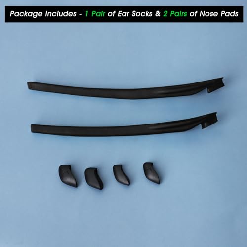 Image of Acefrog Replacement Earsocks Nose Piece Rubber Kits for Oakley Flak 2.0 /Flak 2.0 XL /Flak 2.0 Asian Fit Sunglasses