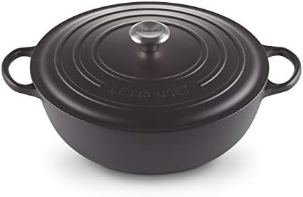 Le Creuset Signature Enamelled Cast Iron La Marmite Casserole Dish With Lid, 26 cm, 4.1 Litres, Cerise, 21114260600430