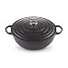 Le Creuset Cacerola Evolution con tapa, Ø 26 cm, La Marmite, Redonda, Todas las fuentes de calor incl. inducción, 4,1 l, Negro mate