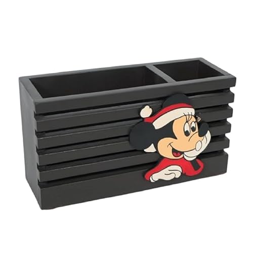 Image of Decorative Embossed Design Pencil and Pen Stand | Desk Organizer for Stationery Storage | Suitable for Office Desk, Study Table, Home and Workspace Use (Design 13)