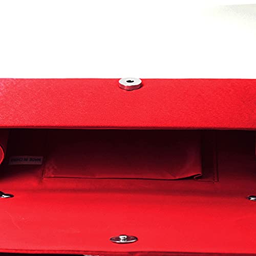 Image of Goclothod Evening Clutch Handbag Women Fashion Crossbody Shoulder Bag Chain Purse