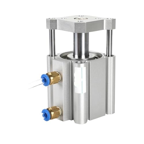 Vérin pneumatique double effet CQMB25 compact avec guide de tige - 2