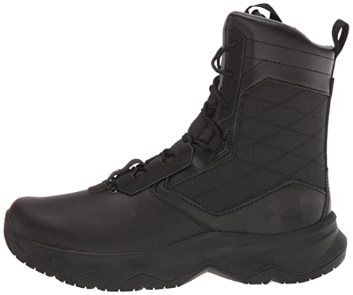 Under Armour Men's Stellar G2 Side Zip Military And Tactical Boot, Black (001)/Pitch Gray, 9.5 #TOP7