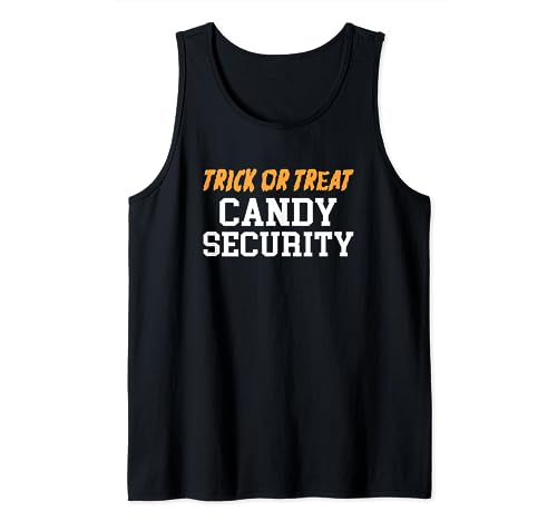 Trick Or Treat Candy Security Halloween Canotta