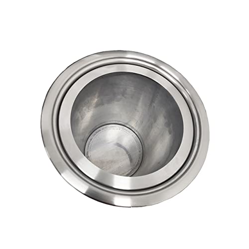 Cesto Lixeira de Embutir 5 Litros Inox Escovado E Alumínio